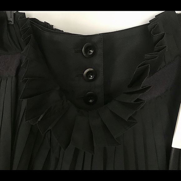 Sacai Poplin Pleated Culottes - Picture 8 of 11